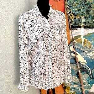 ❤️Anthro’s BeachLunchLounge ❤️Blouse,So Soft,Button-Front,Excellent Conditio